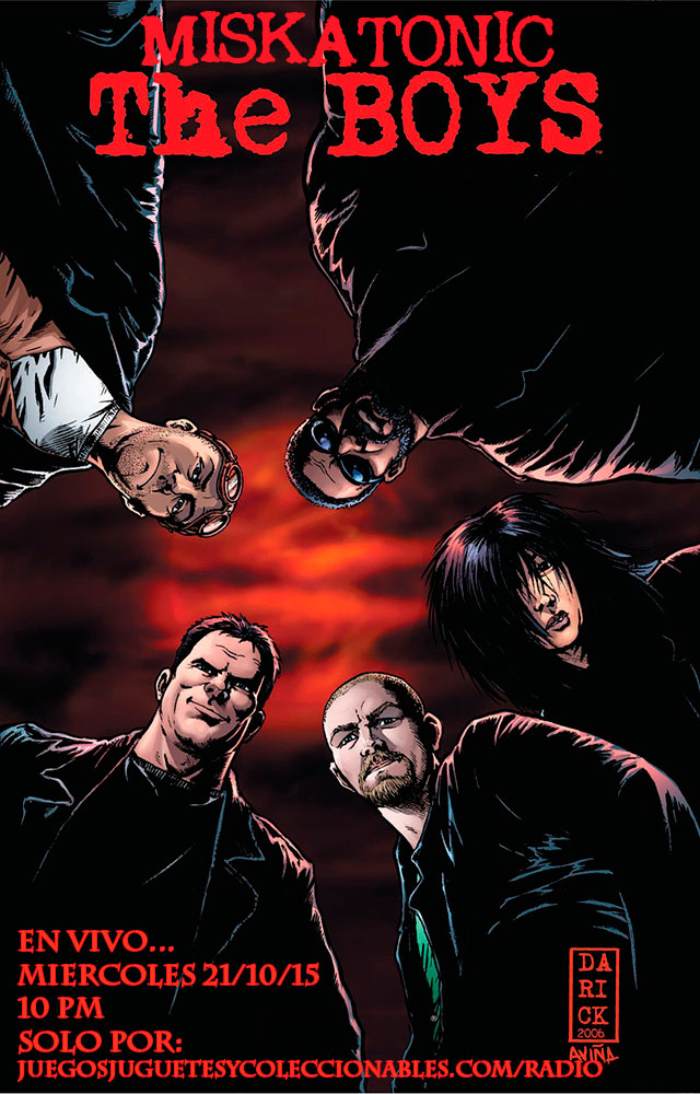 Miskatonic 105 - The Boys episode artwork